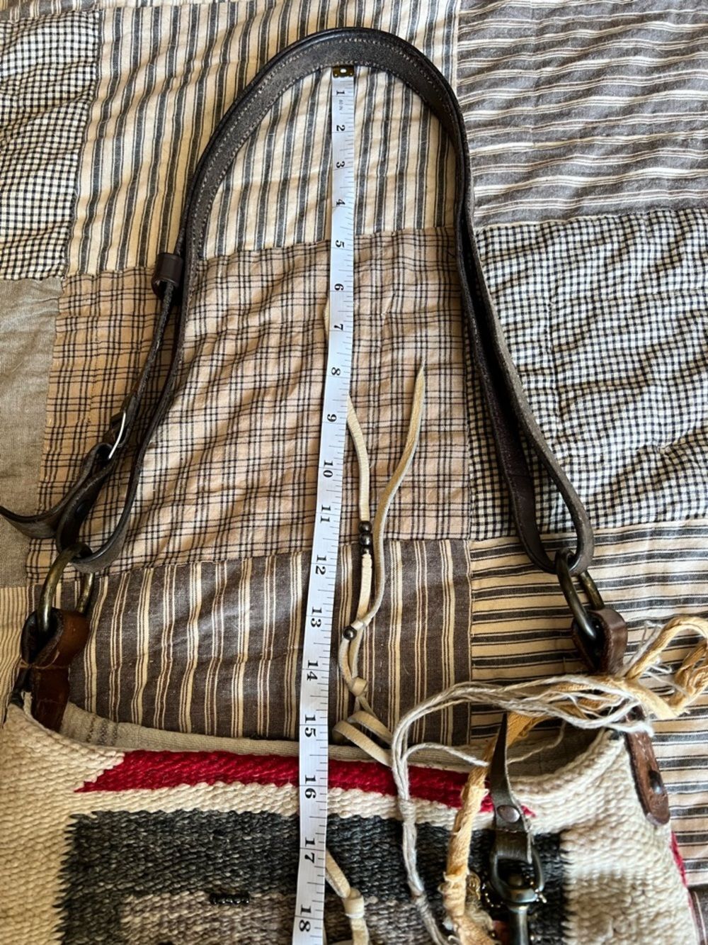 Ralph Lauren Collection Vintage Navajo Hobo Bag - Picture 16 of 17